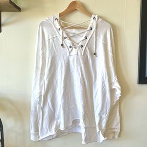 Aerie - front laced sweatshirt